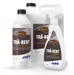 Редо Тра-рент - средство для восстановления внешнего вида неокрашенной древесины.